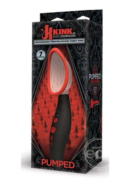 Doc Johnson KINK PUMPED RECHARGE VAGINAL