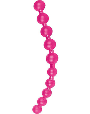 NASSTOYS JUMBO THAI ANAL BEADS,PINK