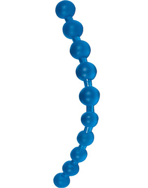 NASSTOYS JUMBO THAI ANAL BEADS,BLUE