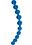 NASSTOYS ANAL BEAD, JUMBO THAI ANAL BEADS,BLUE