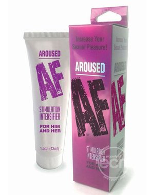 Little Genie Productions AROUSED AF CREAM STIMULATOR FOR HIM AND HER