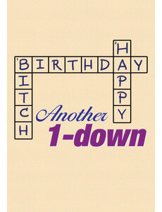 10% PRODUCTIONS CROSSWORD HAPPY B-DAY