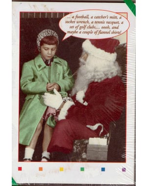  X-MAS CARD FLANNEL SHIRTS