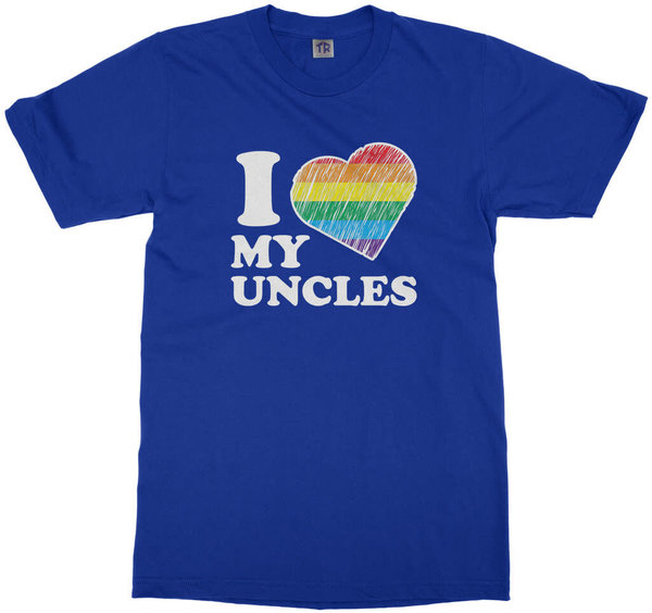 I HEART MY UNCLES BLUE /LARGE (YOUTH)