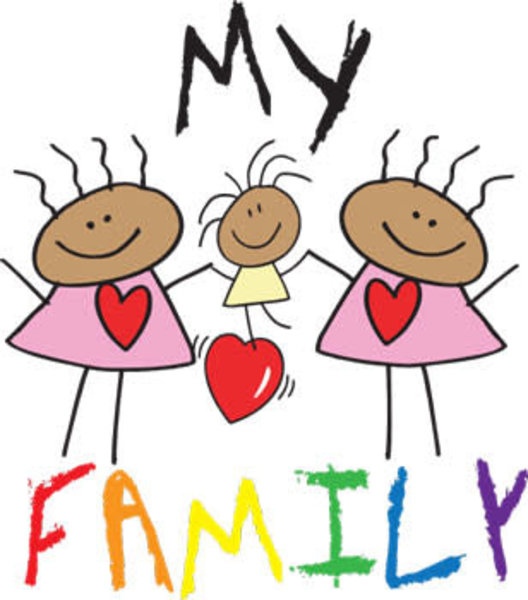 RAINBOW MY FAMILY  KIDS TEE FEMALES SIZE 7 TODDLER