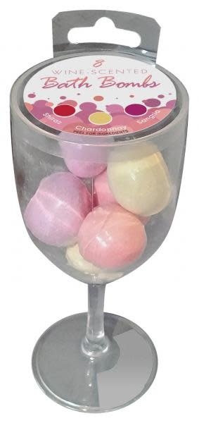 KHEPER BATH BOMB WINE SCENT 8PK  -  50% OFF