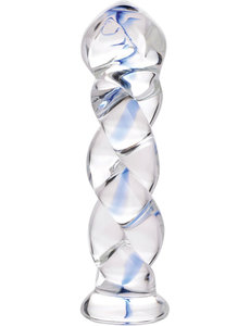 PRISMS PRISMS SOMA GLASS TWISTED 5.75inch DILDO