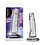 BLUSH NOVELTIES Naturally Yours Glitter Dildo 5.5in - Clear