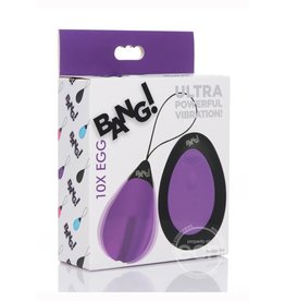 XR Brands BANG 10X RECHARGEABLE EGG - 25%OFF