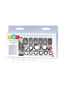 ICON BRANDS TRY CURIOUS C RING AND C SLEEVE STARTER KIT 15 PIECES