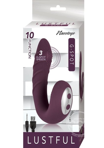 NASSTOYS LUSTFUL G SPOT RECHARGEABLE VIBRATOR