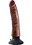 PIPEDREAM PRODUCTS KING COCK 7" VIBRATING COCK BROWN