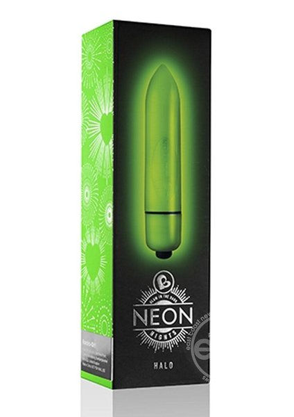 ROCKS-OFF LTD NEON NIGHTS GLOW IN THE DARK BULLET
