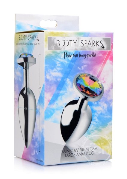 XR Brands BOOTY SPARKS RAINBOW PRISM GEM