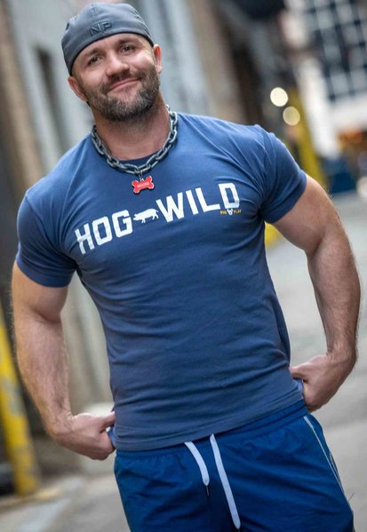 AJAXX63 AJAXX63 HOG WILD ATHLETIC FIT  SIZE SMALL