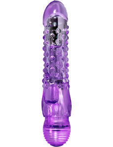 BLUSH NOVELTIES NATURALLY YOURS BUMP N GRIND 6.25" PURPLE