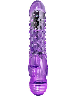 BLUSH NOVELTIES NATURALLY YOURS BUMP N GRIND 6.25" PURPLE