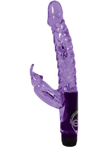 NASSTOYS JELLY MINI RABBIT WAND 6", PPL
