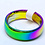 RAINBOW RAINBOW TITANIUM ENGAGEMENT RING