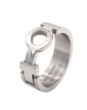 LEG AVENUE STAINLESS CUT OUT FEMALE SYMBOL RING
