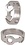 MONSTER STAINLESS CUT OUT MALE SYMBOL RING