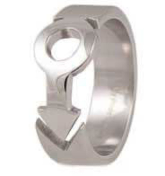 MONSTER STAINLESS CUT OUT MALE SYMBOL RING