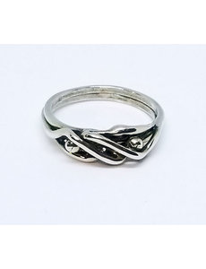 PAT PEARLMAN INTERLOCKING MALE EMBRACE RING