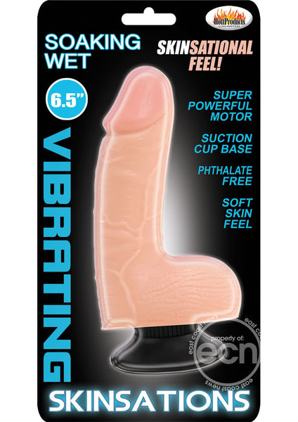 Skinsations SKINSATIONS SOAKING WET VIBE 6.5"