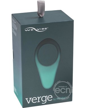 WE-VIBE WE-VIBE VERGE SLATE RECHARGEABLE SILICONE VIBRATING PERINEUM COCK RING