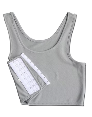  CHEST BINDER (SPORTS BRA) GRAY