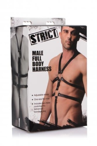 Hott Products STRICT MALE FULL BODY HARNESS
