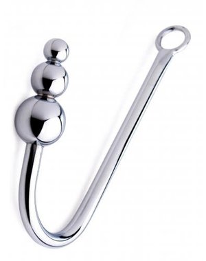 MASTER SERIES MASTER SERIES BEADED ANAL HOOK / MEAT HOOK