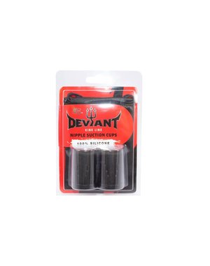 IGNITE NIPPLE SUCTION CUPS SILICONE BLACK