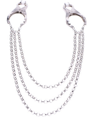 MASTER SERIES MASTER SERIES AFFIX TRIPLE CHAIN NIPPLE CLAMPS