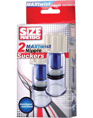 Size Matters SIZE MATTERS MAX TWIST NIPPLE SUCKERS