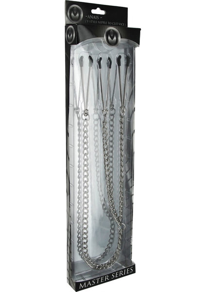 MASTER SERIES MASTER SERIES ANAIS Y-STYLE NIPPLE TO CLIT SET