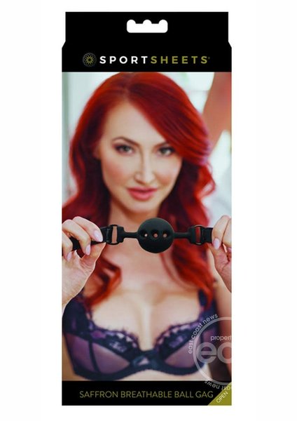 SPORTSHEETS SPORTSHEETS SAFFRON BREATHABLE GAG