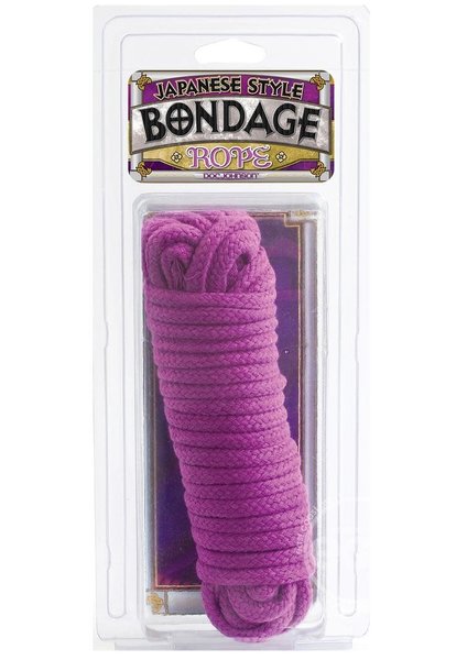 Doc Johnson JAPANESE STYLE BONDAGE ROPE PURPLE 32'