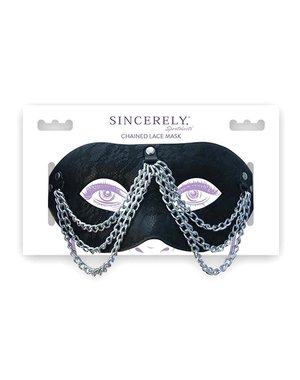 SPORTSHEETS SINCERELY CHAINED LACE MASK