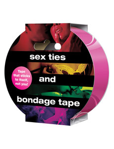 CREATIVE CONCEPTS SEX TIES & BONDAGE TAPE HOT PINK