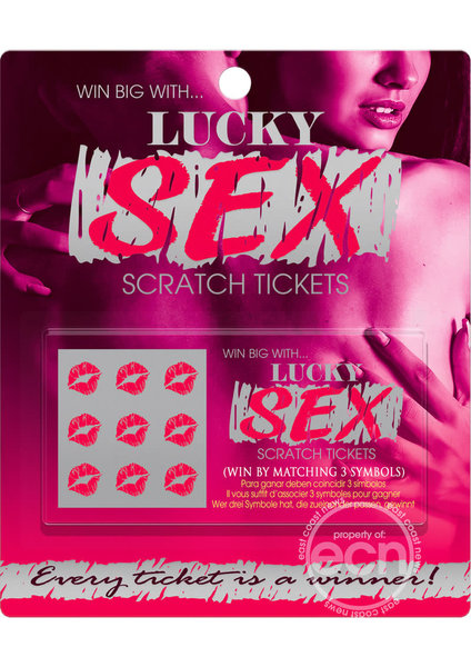 KHEPER LUCKY SEX SCRATCH TICKETS