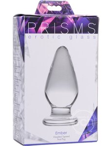 PRISMS PRISMS EMBER WEIGHTED TAPERED GLASS ANAL