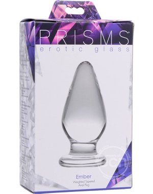 PRISMS PRISMS EMBER WEIGHTED TAPERED GLASS ANAL