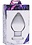PRISMS PRISMS MOLTEN WIDE GLASS CLEAR BUTT PLUG