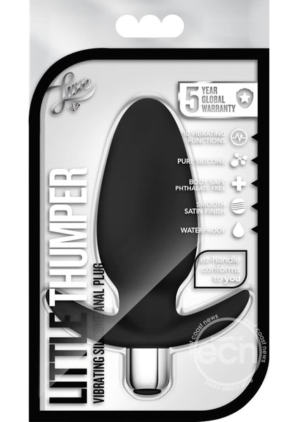 BLUSH NOVELTIES LUXE LITTLE THUMPER BLACK