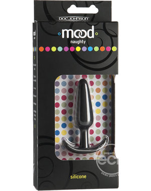 Doc Johnson MOOD NAUGHTY SILICONE ANAL PLUG SMALL