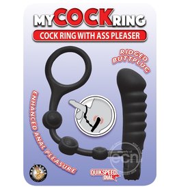 NASSTOYS MY COCKRING W/ ASS PLEASER
