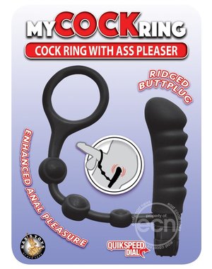 NASSTOYS MY COCKRING W/ ASS PLEASER