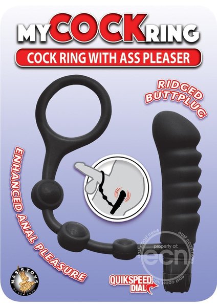 NASSTOYS MY COCKRING W/ ASS PLEASER