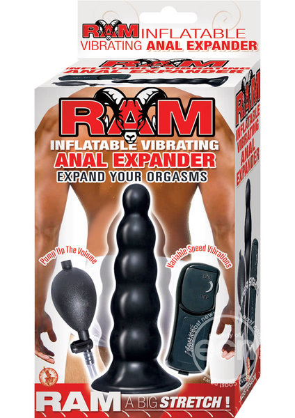 NASSTOYS RAM INFLATABLE VIBRATING ANAL EXPANDER